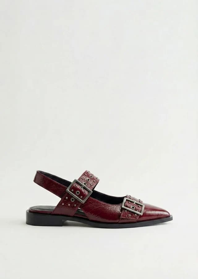 Porta 06 Kadın Deri Slingback