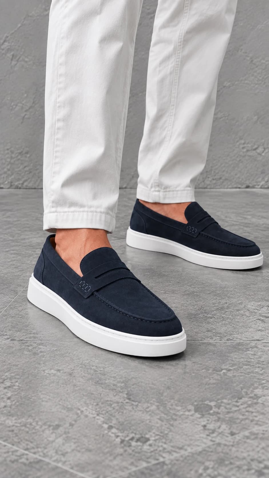 Sabero loafer mobil lifestyle çekimi